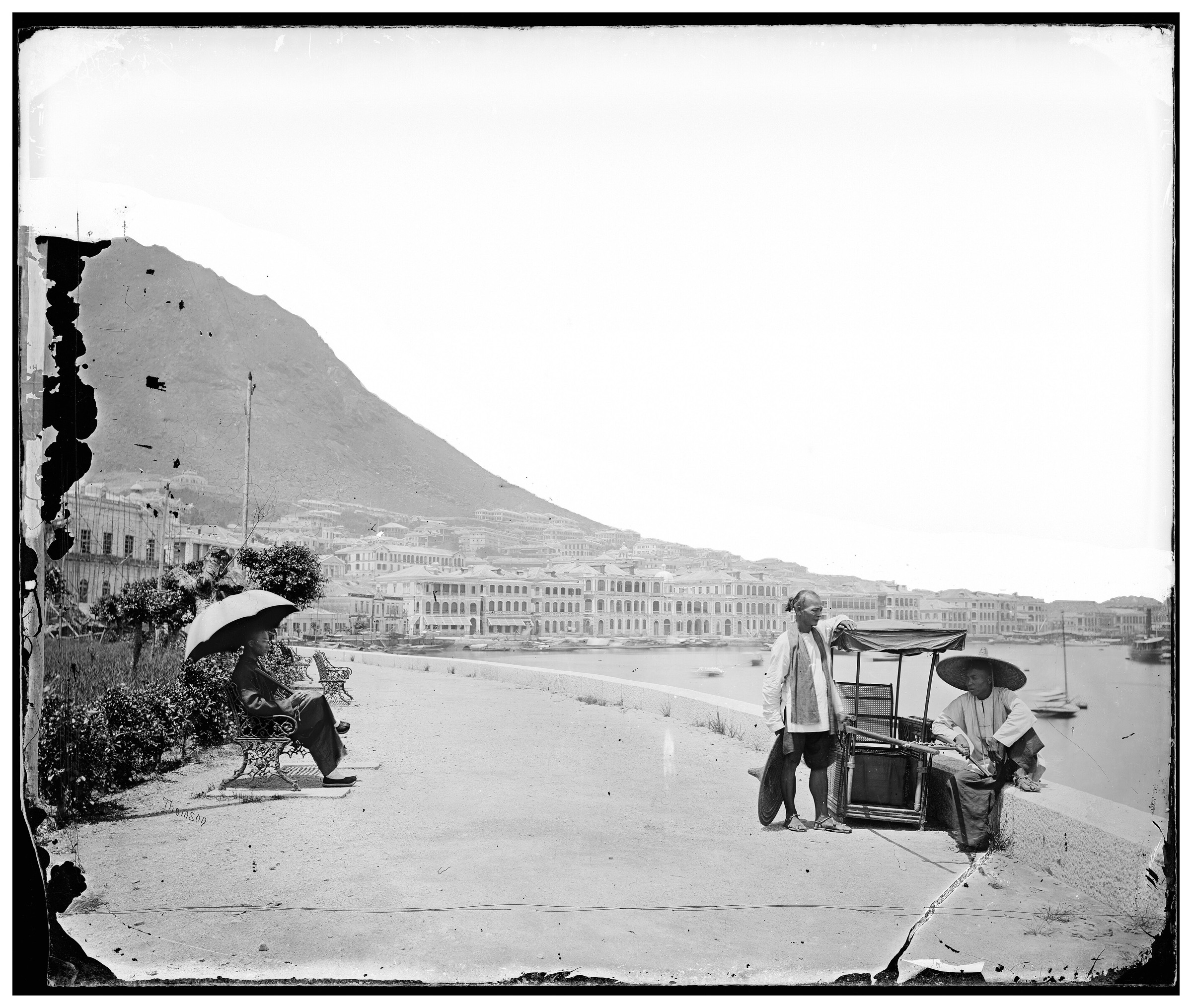 The Peak, Hong Kong — photograph by John Thomson, c. 1870.